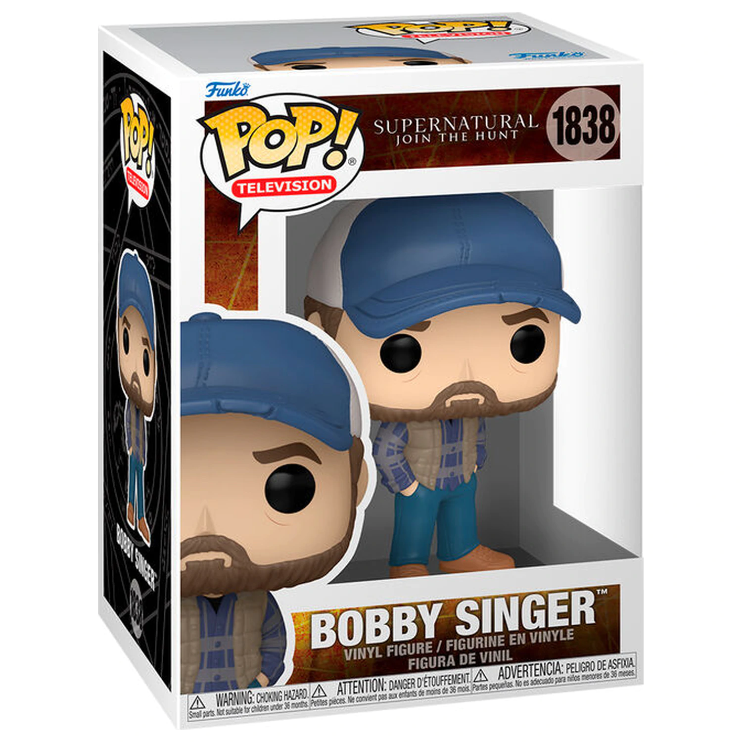Funko POP figúrka Supernatural Join the Hunt Bobby Singer produktová fotografia