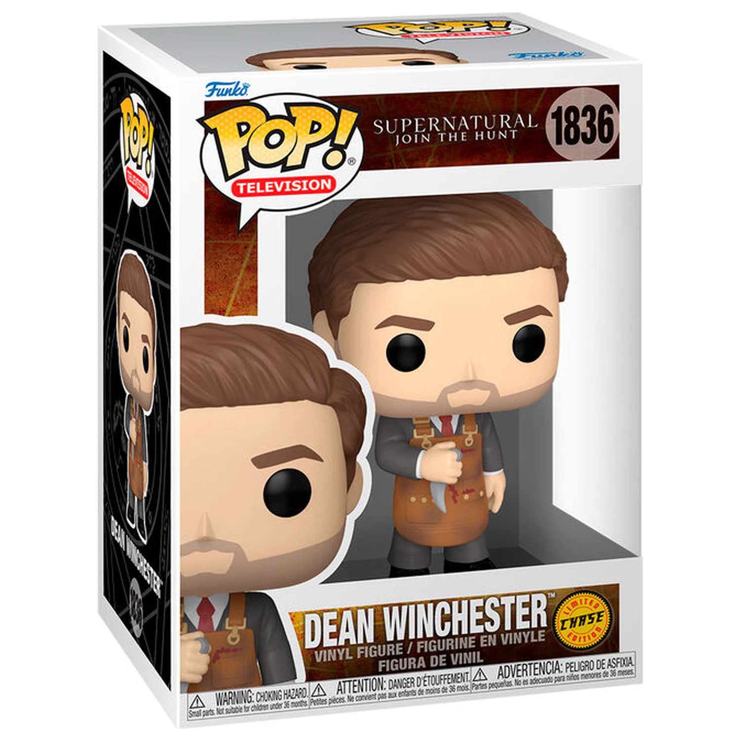 Funko POP figúrka Supernatural Join the Hunt Dean Winchester Chase produktová fotografia