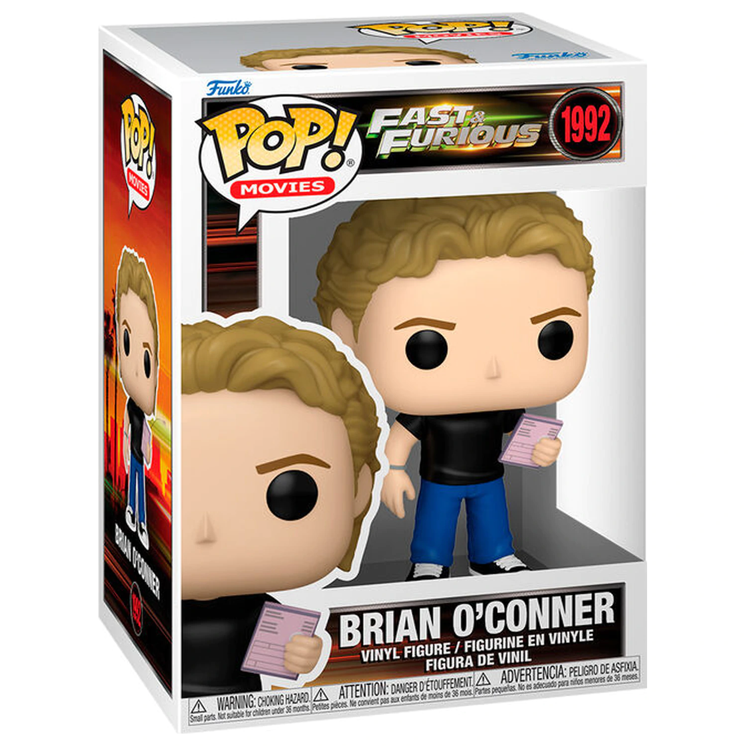Funko POP figúrka The Fast And The Furious Brian O'Conner produktová fotografia