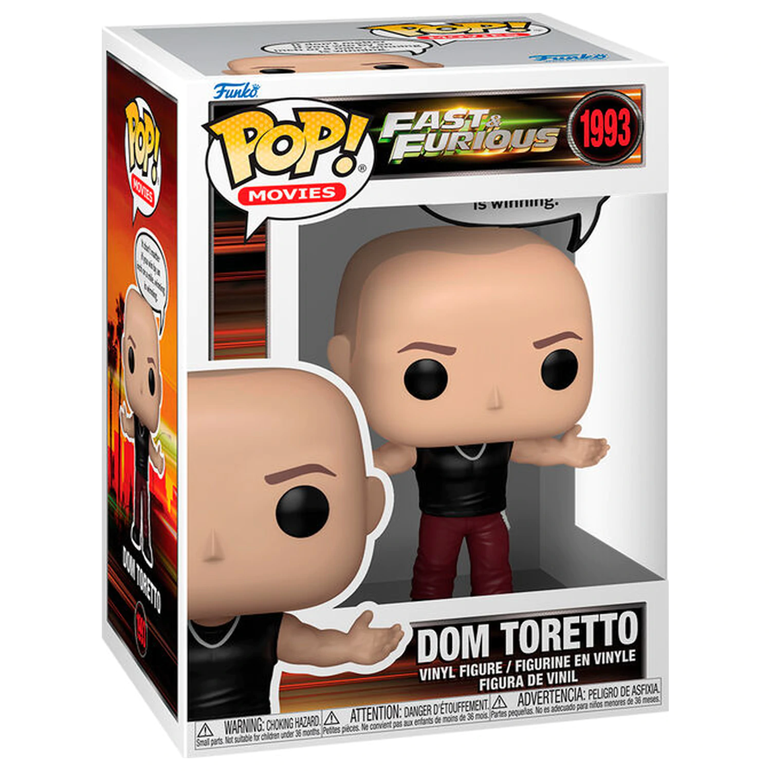 Funko POP figúrka The Fast And The Furious Dom Toretto produktová fotografia