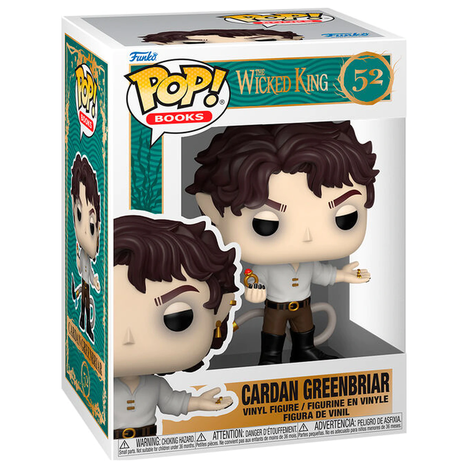 Funko POP figúrka The Folk of the Air The Wicked King Cardan Greenbriar produktová fotografia