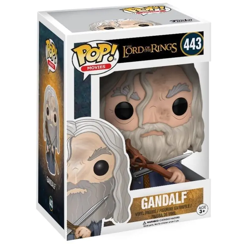 Lord of the Rings POP! Movies Vinylová figúrka Gandalf 9 cm produktová fotografia