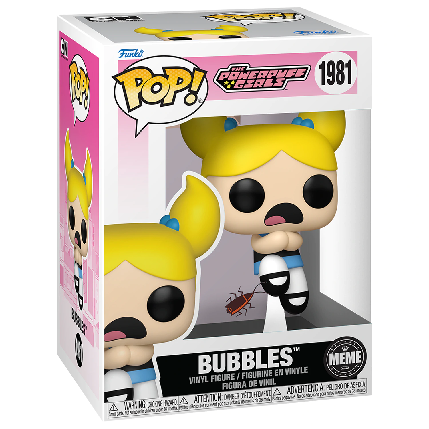 Funko POP figúrka The Powerpuff Girls Bubbles produktová fotografia