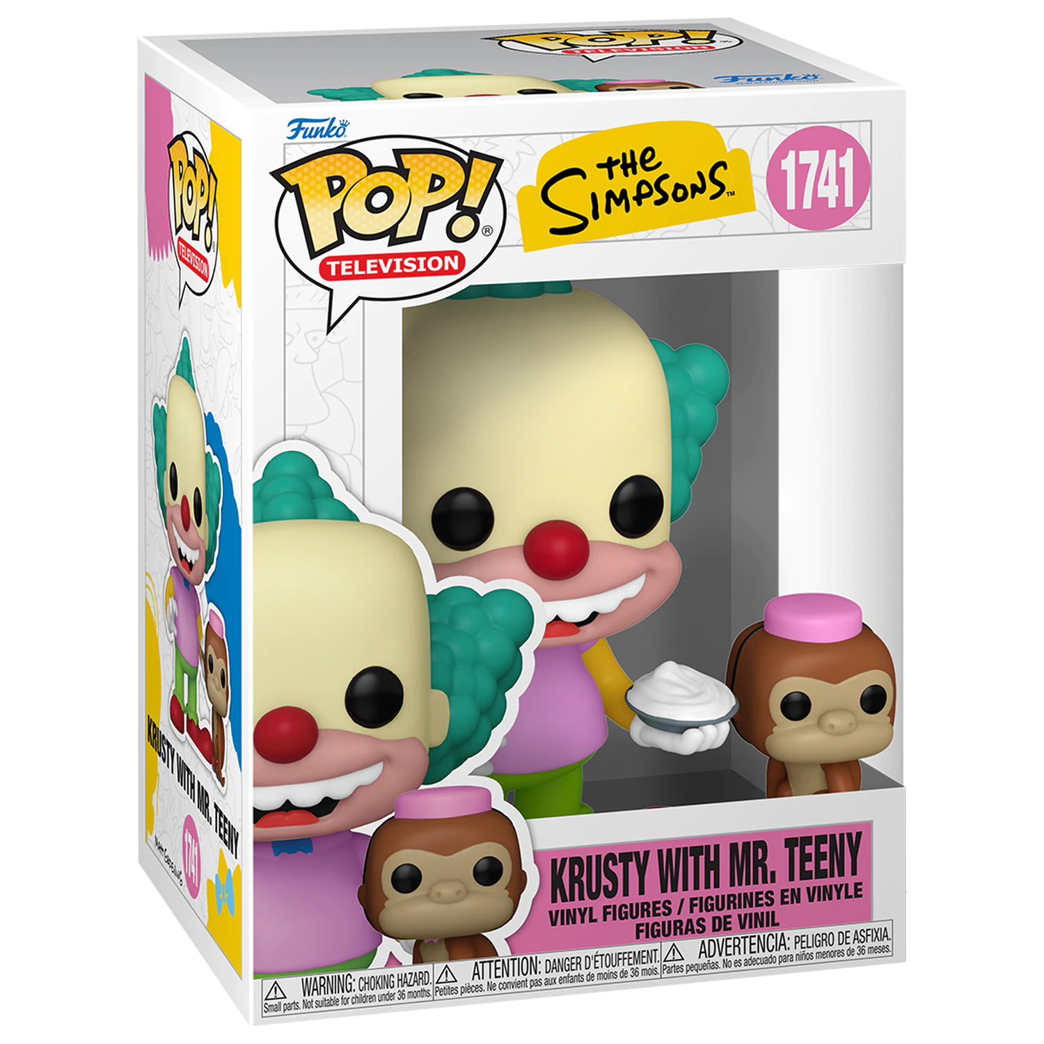 Funko POP figúrka The Simpsons Krusty with Mr. Teeny produktová fotografia