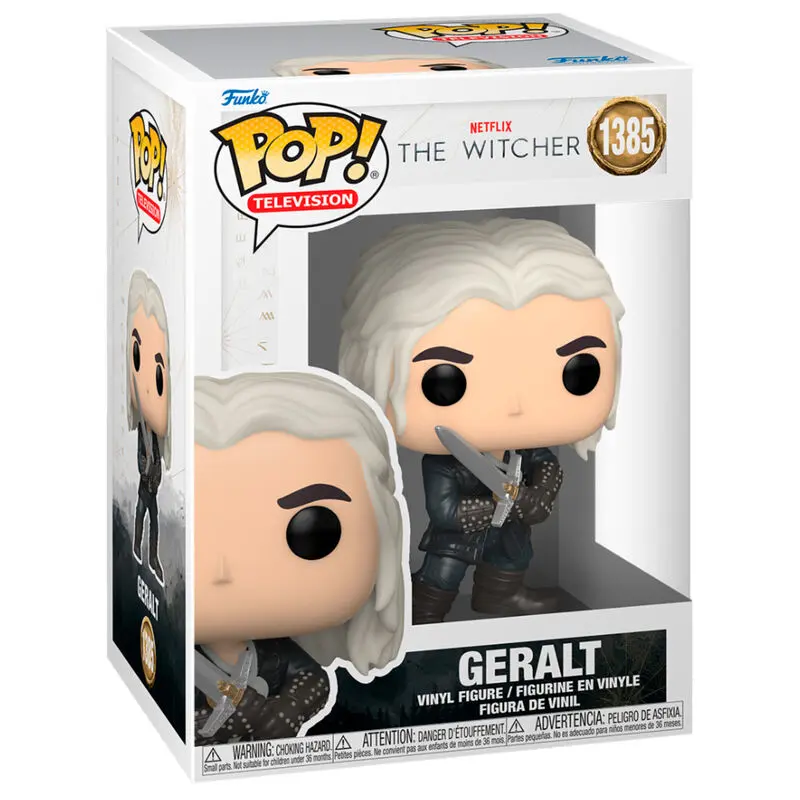 The Witcher POP! TV Vinyl Figúrka Geralt 9 cm termékfotó