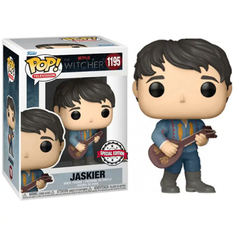 POP figúrka The Witcher Jaskier Exclusive produktová fotografia