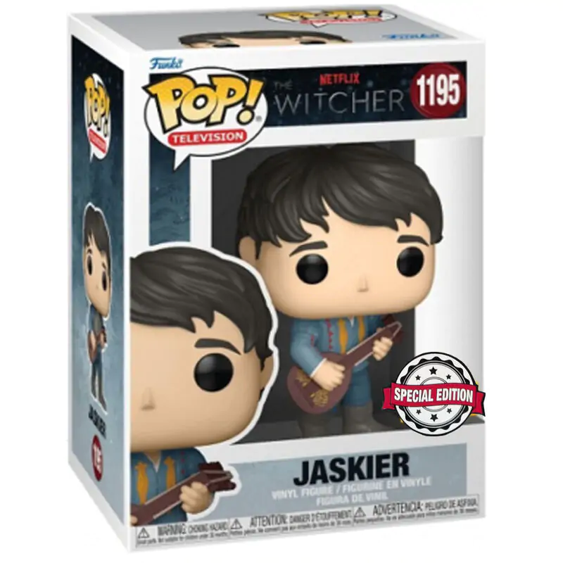 POP figúrka The Witcher Jaskier Exclusive produktová fotografia