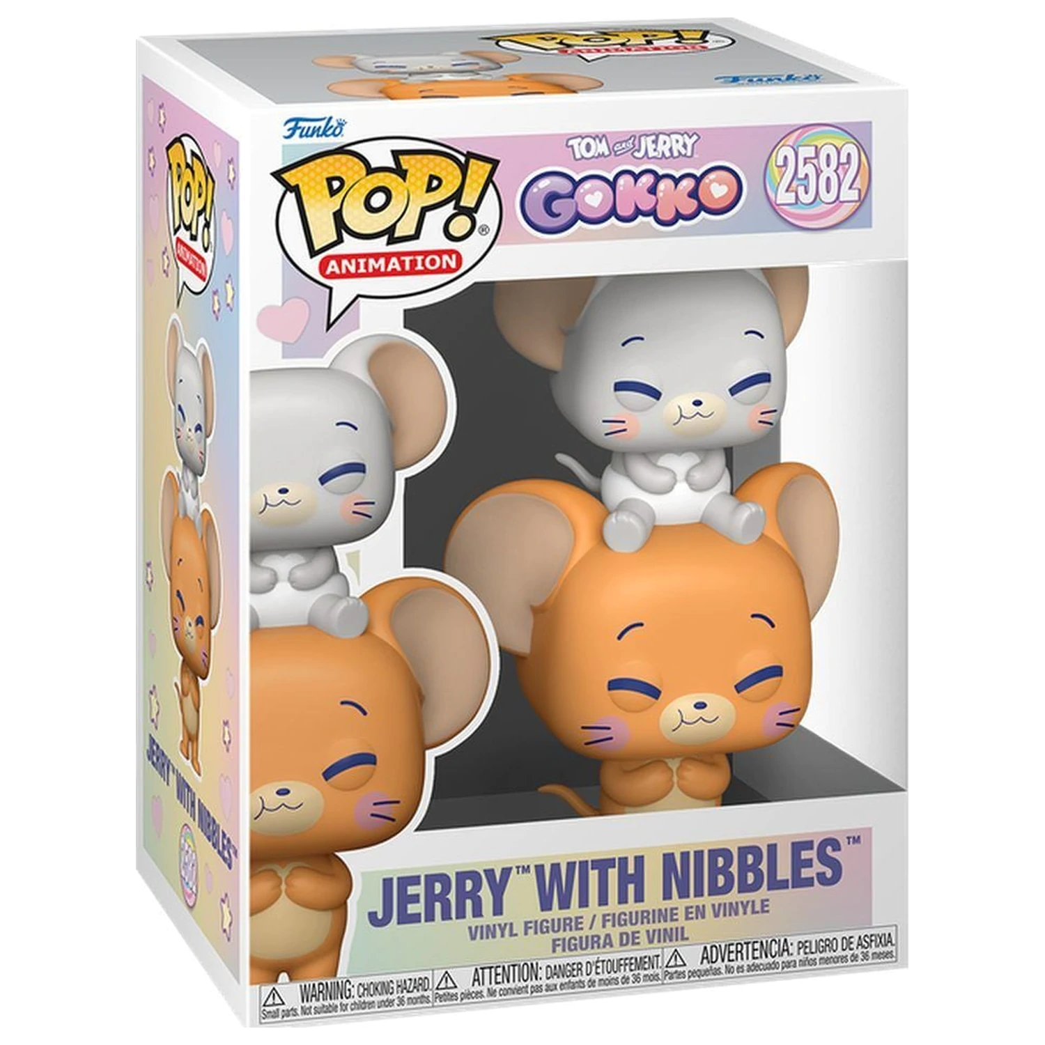 Funko POP figúrka Tom & Jerry Gokko Jerry with Nibbles Jerry with Nibbles produktová fotografia