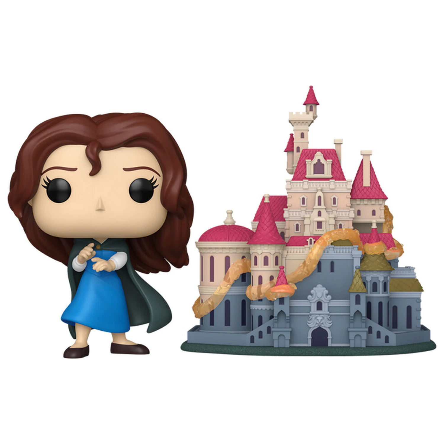 Funko POP figúrka Town Disney Beauty And The Beast Towns Belle with Castle produktová fotografia