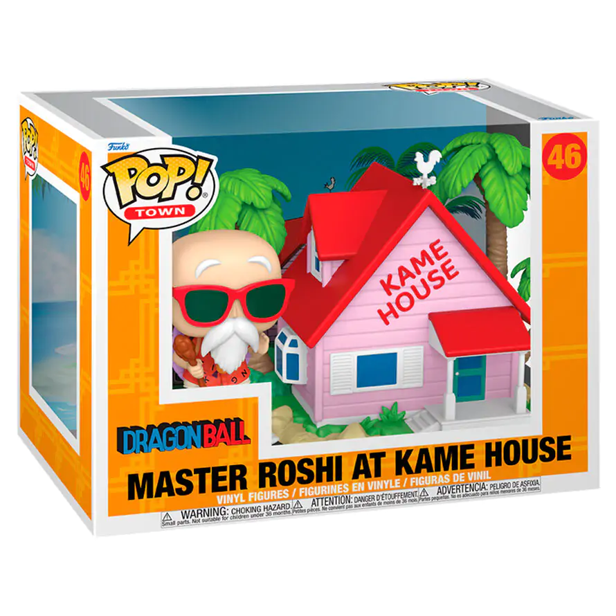 Funko POP figúrka Town Dragon Ball Master Roshi At Kame House produktová fotografia