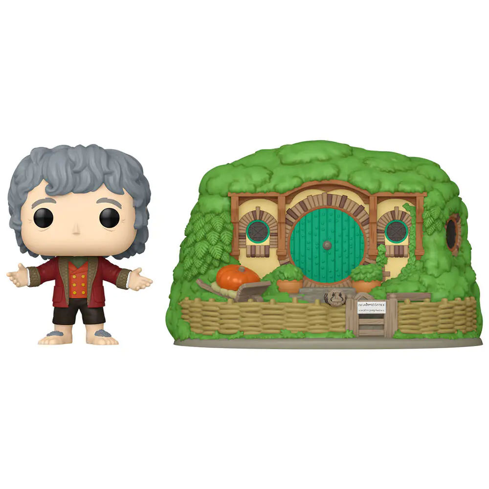 Funko POP figúrka Town The Lord of the Rings Bilbo Baggins with Bag-End termékfotó