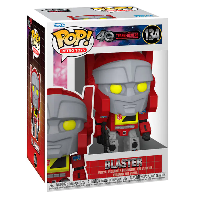 Funko POP figurka Transformers Generation 1 Blaster termékfotó