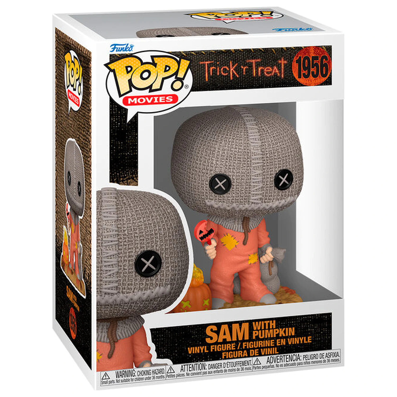 Funko POP figúrka Trick'r Treat Sam s tekvicou produktová fotografia