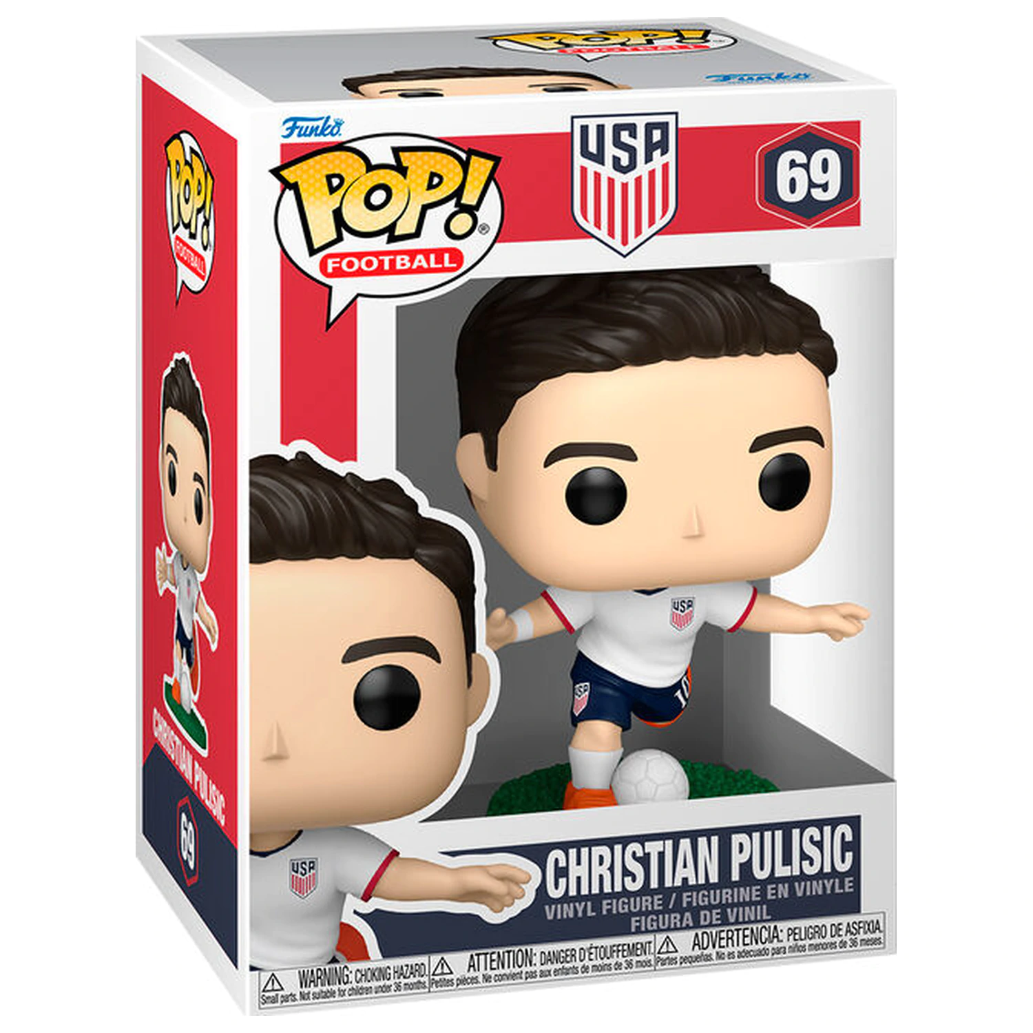 Funko POP figúrka United States Christian Pulisic produktová fotografia