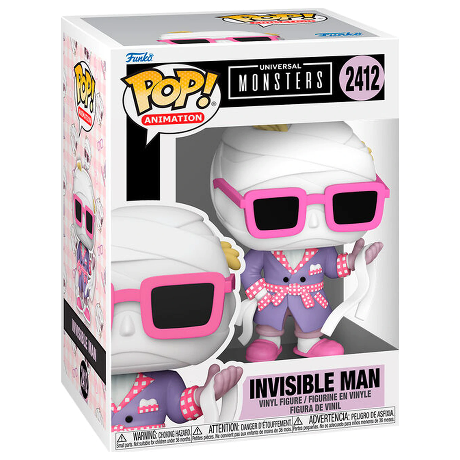 Funko POP figúrka Universal Monsters Invisible Man produktová fotografia