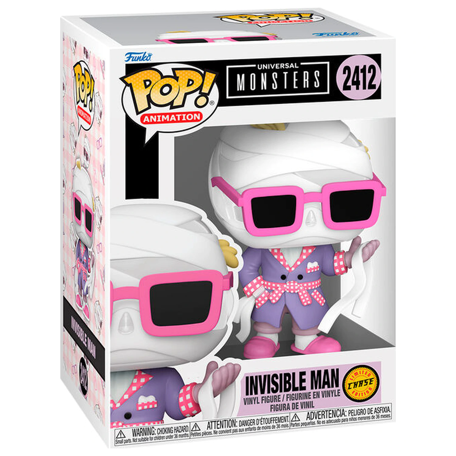 Funko POP figúrka Universal Monsters Invisible Man Chase produktová fotografia