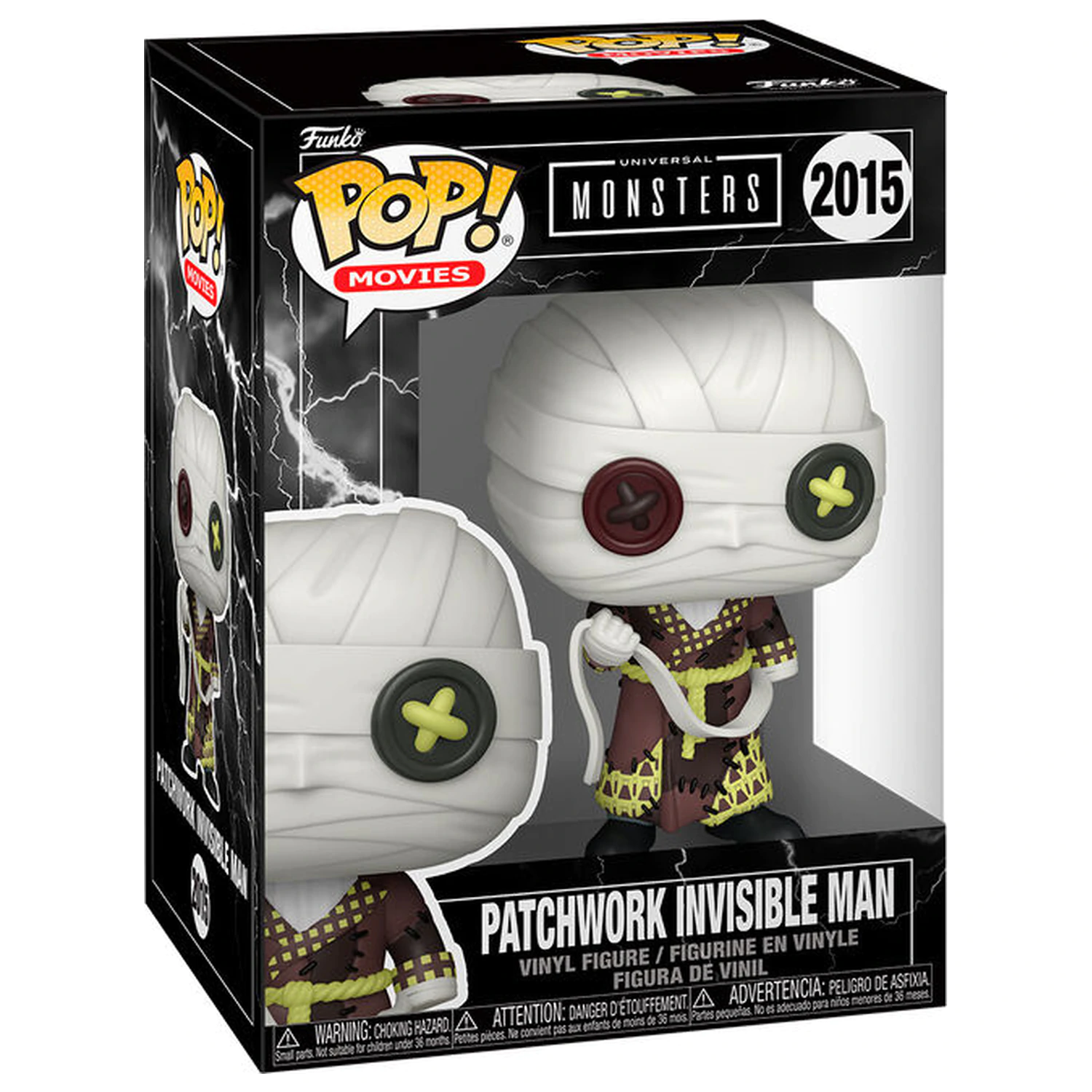 Funko POP figúrka Universal Monsters Patchwork Invisible Man produktová fotografia