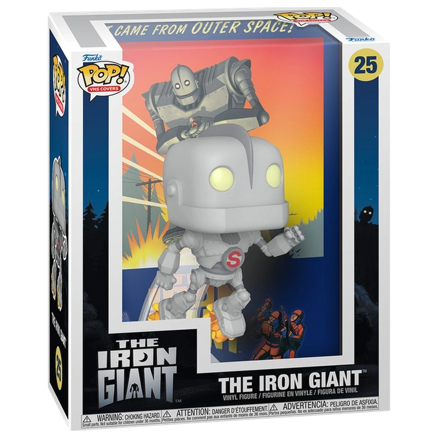 Funko POP figúrka VHS Obaly The Iron Giant produktová fotografia