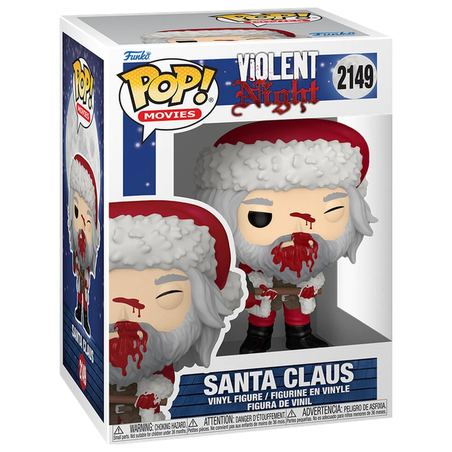 Funko POP figúrka Violent Night Santa Claus with Skullcrusher produktová fotografia