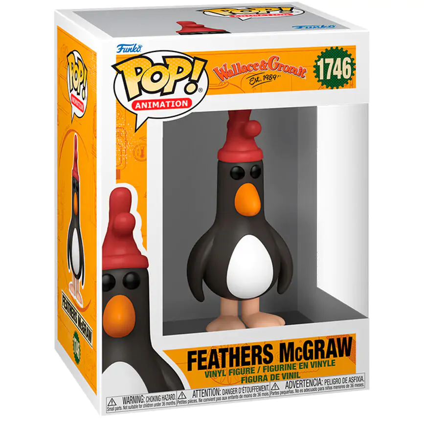 Funko POP figúrka Wallace & Gromit Feathers McGraw termékfotó