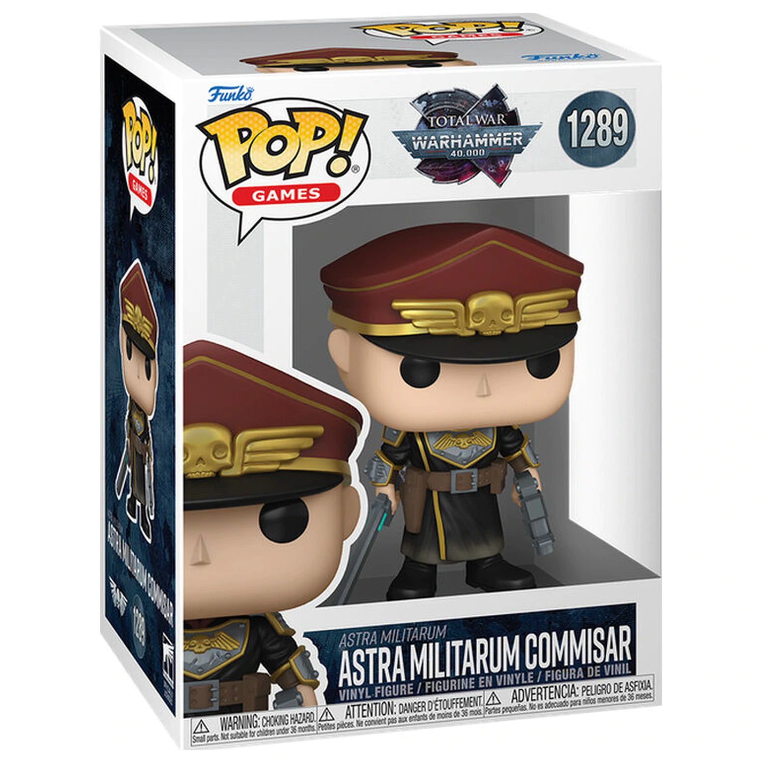 Funko POP figúrka Warhammer Astra Militarum Commisar produktová fotografia