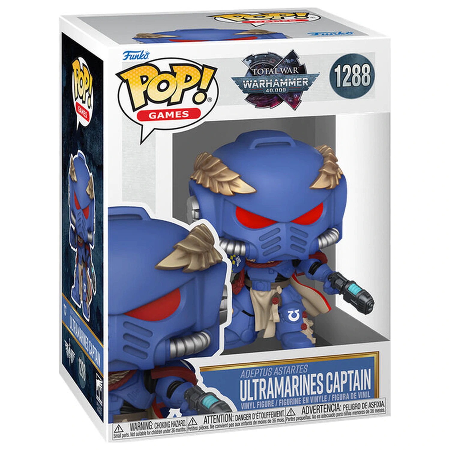 Funko POP figúrka Warhammer Captain Justain produktová fotografia