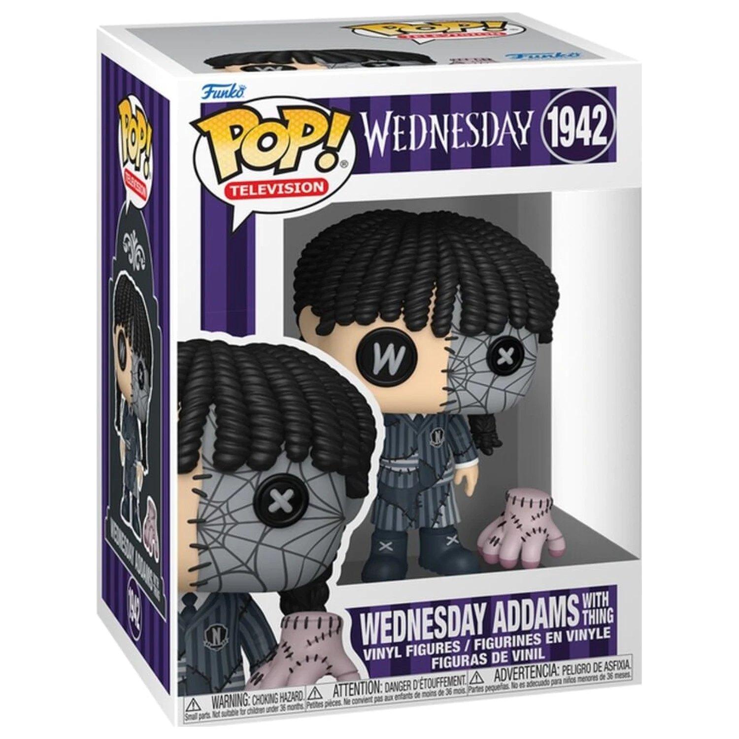Funko POP figúrka Wednesday - Wednesday Addams with Things produktová fotografia