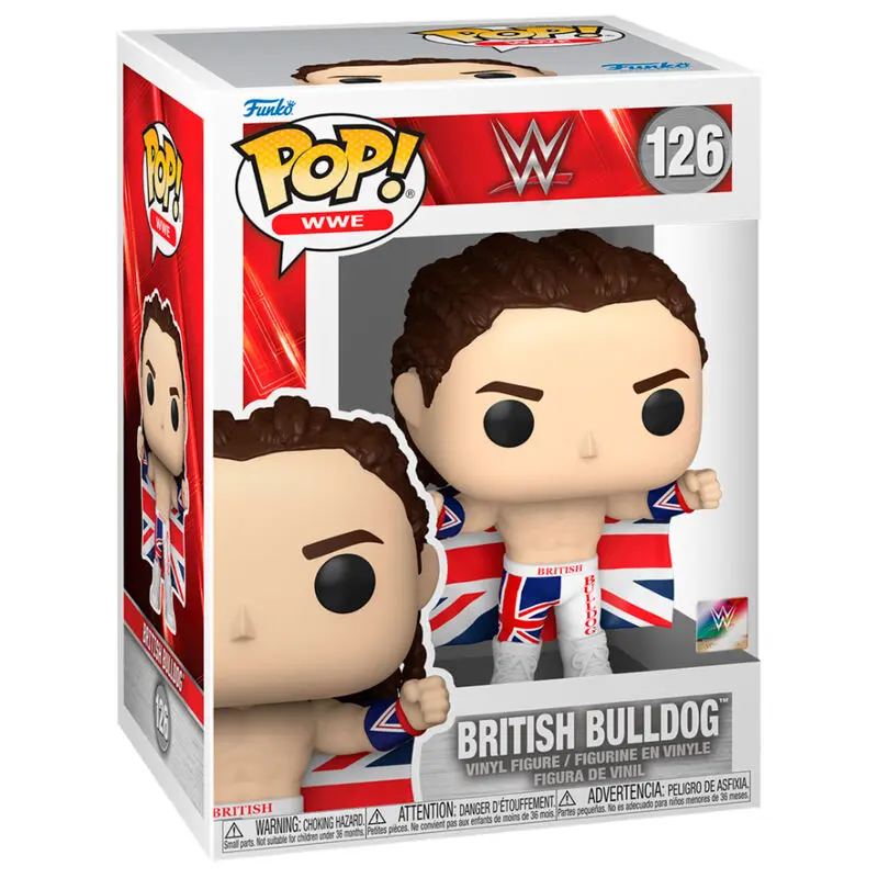 WWE POP! Vinyl Figúrka British Bulldog 9 cm produktová fotografia