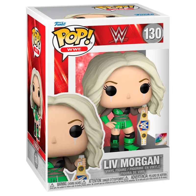 WWE POP! Vinilová figúrka Liv Morgan s opaskom 9 cm termékfotó