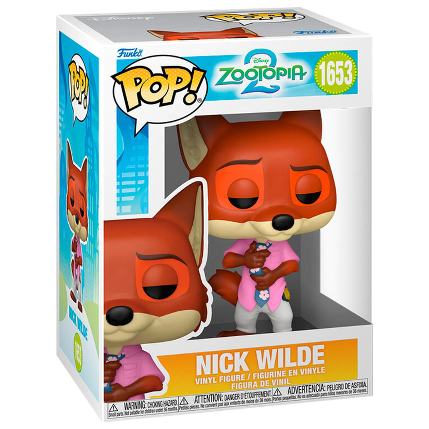 Funko POP figúrka Zootopia 2 Nick Wilde produktová fotografia
