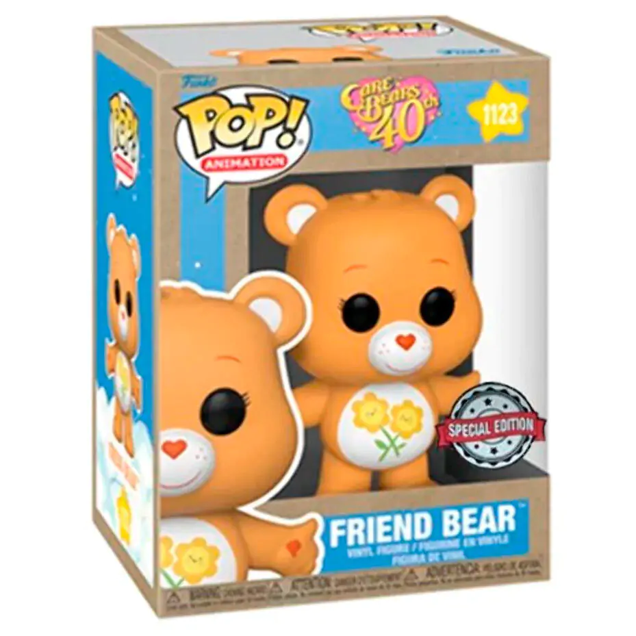 POP figúrka Care Bears 40th Anniversary Friend Bear Exclusive termékfotó