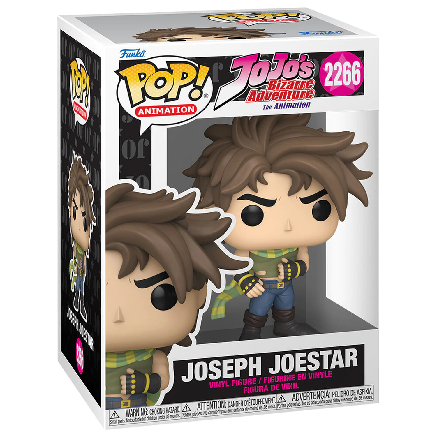 Funko POP figúrka JoJo’s Bizarre Adventure Joseph produktová fotografia
