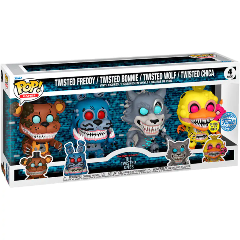 Funko POP balenie 4 figúrky Five Nights at Freddys Exclusive produktová fotografia