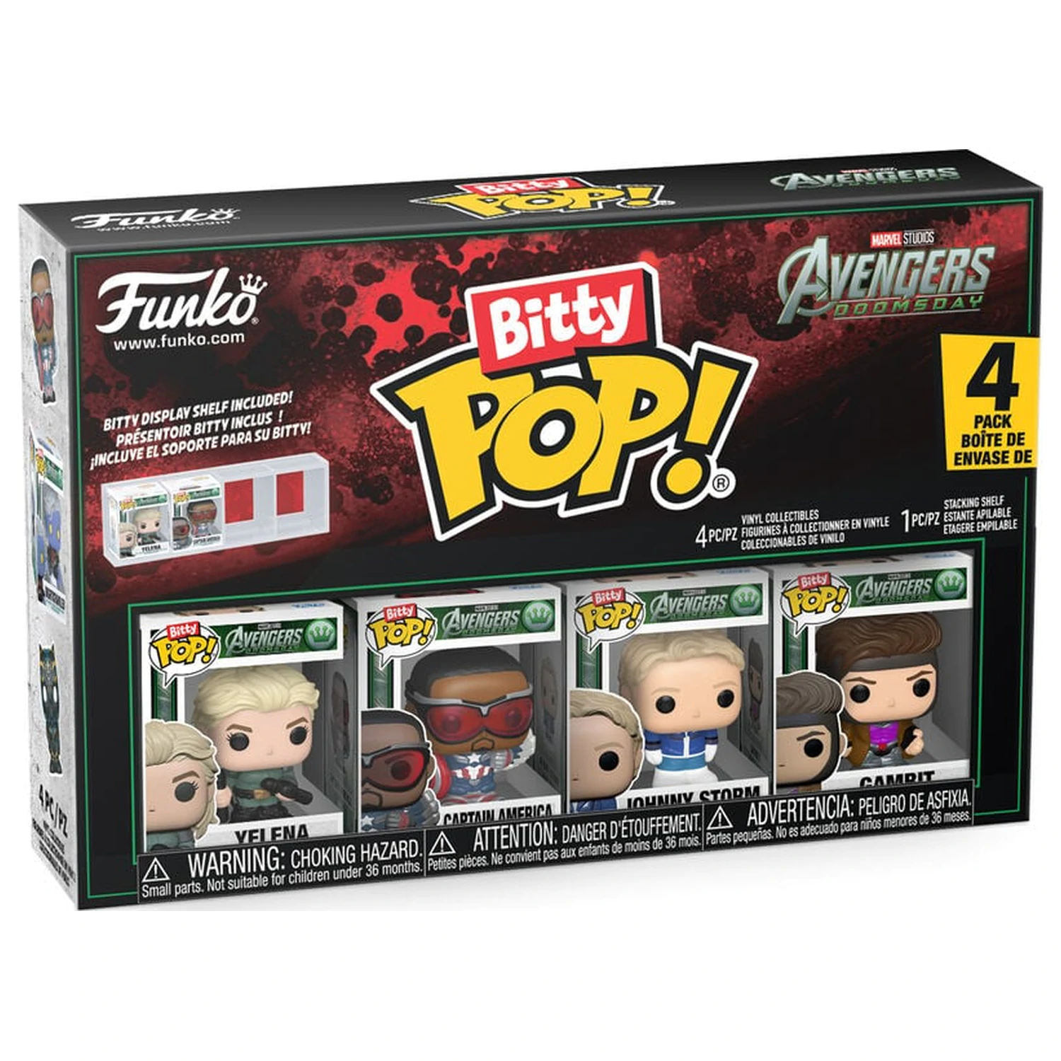 Funko POP Marvel Studios Avengers sada 4 figúrok Doomsday produktová fotografia