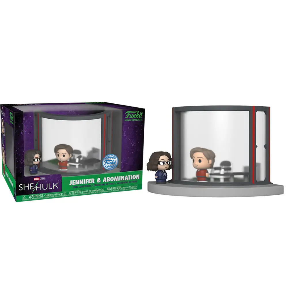 She-Hulk POP! Mini Moment vinylová figúrka Jennifer & Abomination 5 cm produktová fotografia