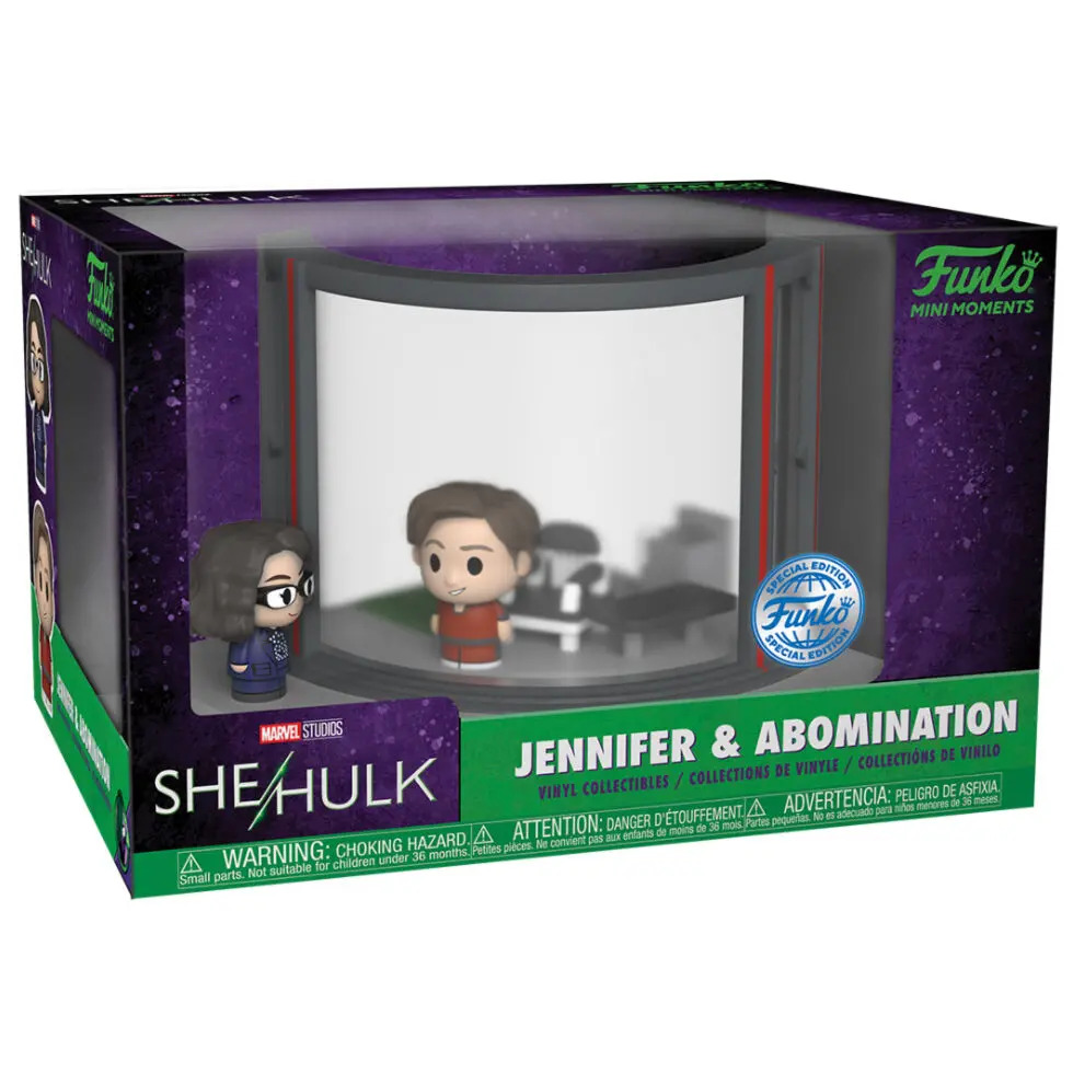 She-Hulk POP! Mini Moment vinylová figúrka Jennifer & Abomination 5 cm produktová fotografia