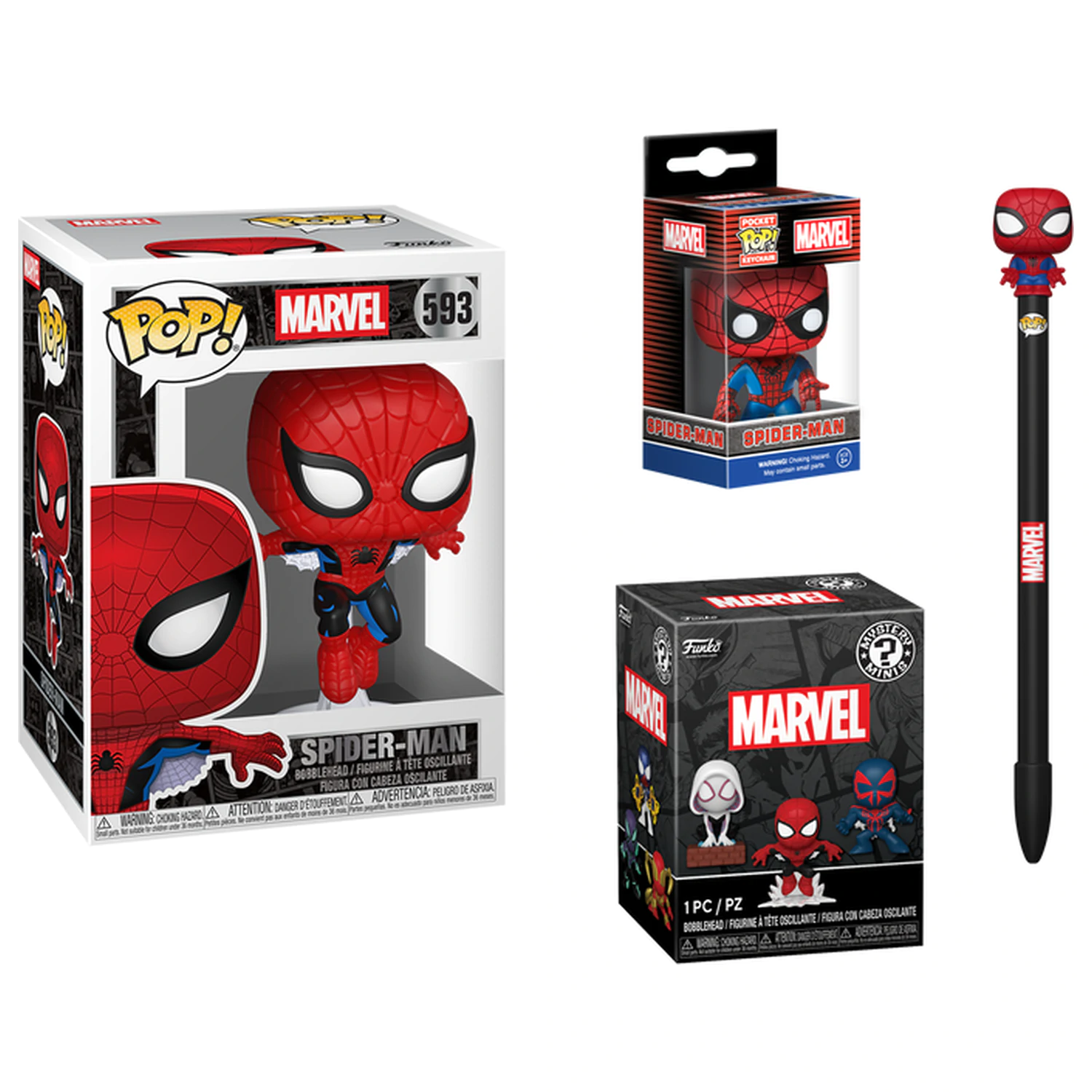 Funko POP balíček Marvel Spider-Man produktová fotografia