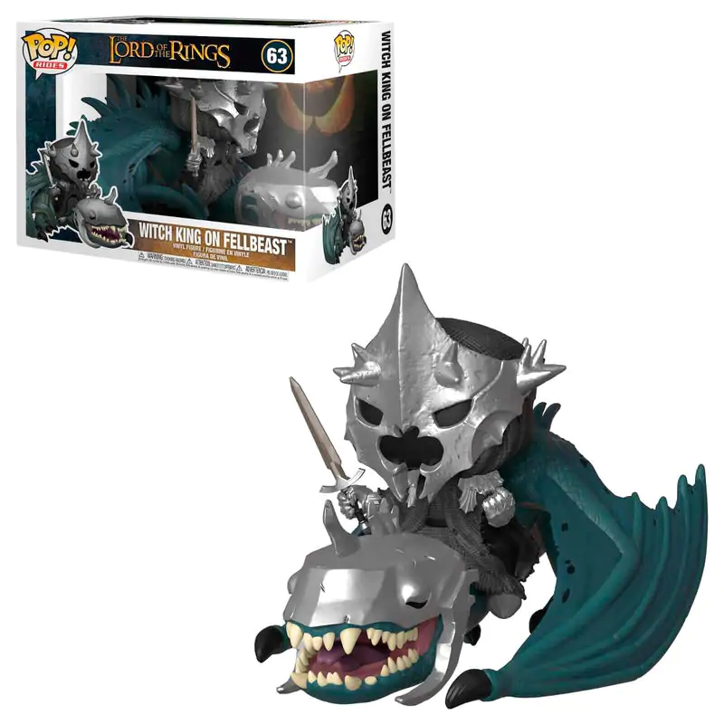 Lord of the Rings POP! Rides Vinylová figúrka Witch King & Fellbeast 15 cm produktová fotografia