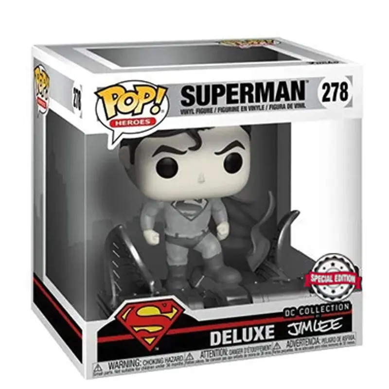 Funko POP figúrka a tričko DC Comics Jim Lee Superman figure & tee box produktová fotografia