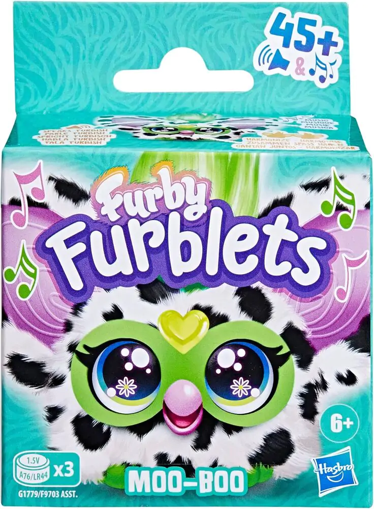 Furblet Moo-Boo mini Furby produktová fotografia
