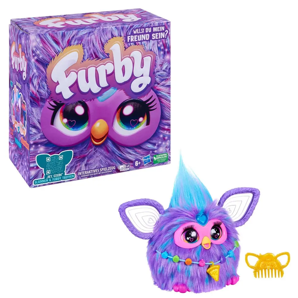 Furby Interaktívna plyšová hračka Purple *German Version* produktová fotografia