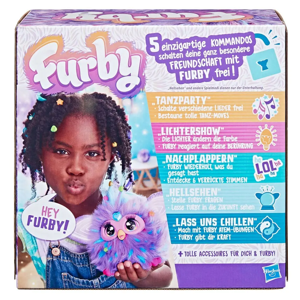 Furby Interaktívna plyšová hračka Purple *German Version* produktová fotografia