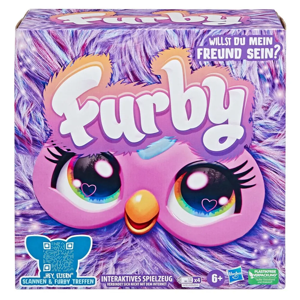 Furby Interaktívna plyšová hračka Purple *German Version* produktová fotografia
