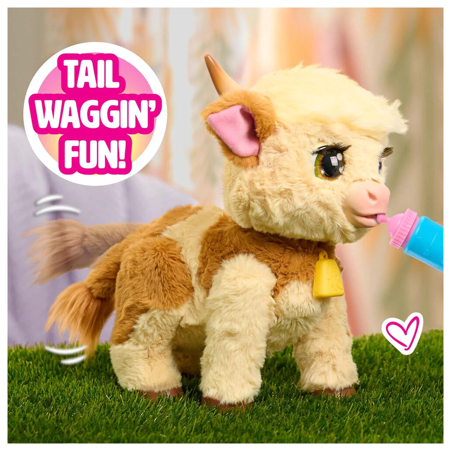 FurReal Maggie the Cow interaktívna plyšová hračka produktová fotografia