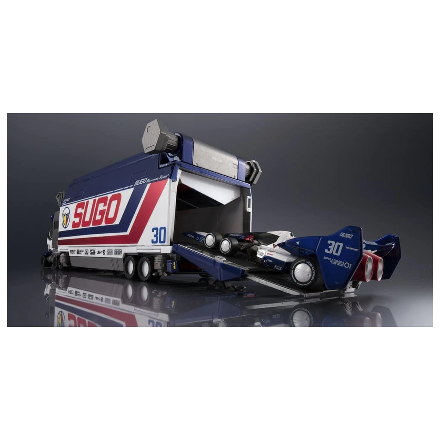 Future GPX Cyber Formula Collection vozidlá 2-balenie Sugolegerd 10V5000 & Super Asurada 01 Circuit Mode Heritage Edition DX 22 cm produktová fotografia