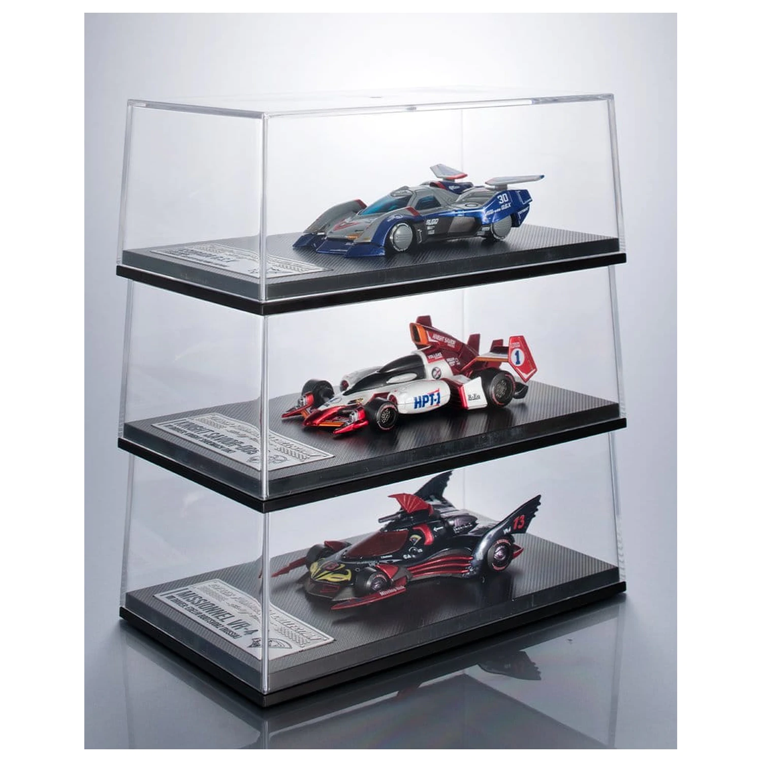 Future GPX Cyber Formula Cyber Formula Collection -Heritage Edition- sada vozidiel 3-balenie Asurada G.S.X Aero Mode & Knight Savior 005 & Missionel VR-4 produktová fotografia