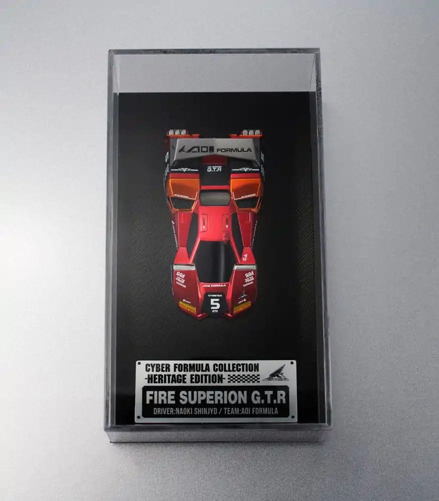 Future GPX Cyber Formula Vehicle 1/18 Fire Superion G.T.R Heritage Edition 14 cm termékfotó