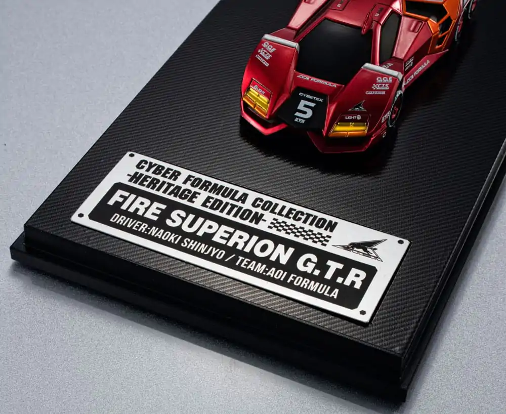 Future GPX Cyber Formula Vehicle 1/18 Fire Superion G.T.R Heritage Edition 14 cm termékfotó