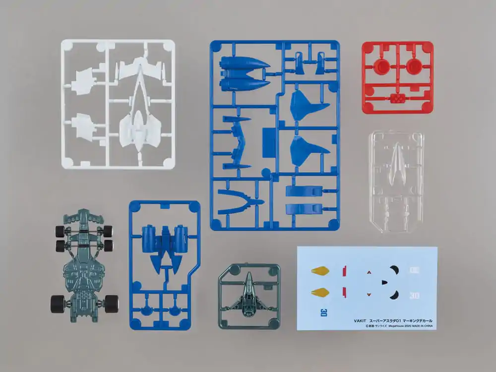 Future GPX Cyber Formula Vozidlá 3-balenie Super Asurada 01 Circuit Mode & AKnight Savior 005 & Ishzark Renewal Repeat Edition modelová stavebnica 11 cm (s darčekom) produktová fotografia