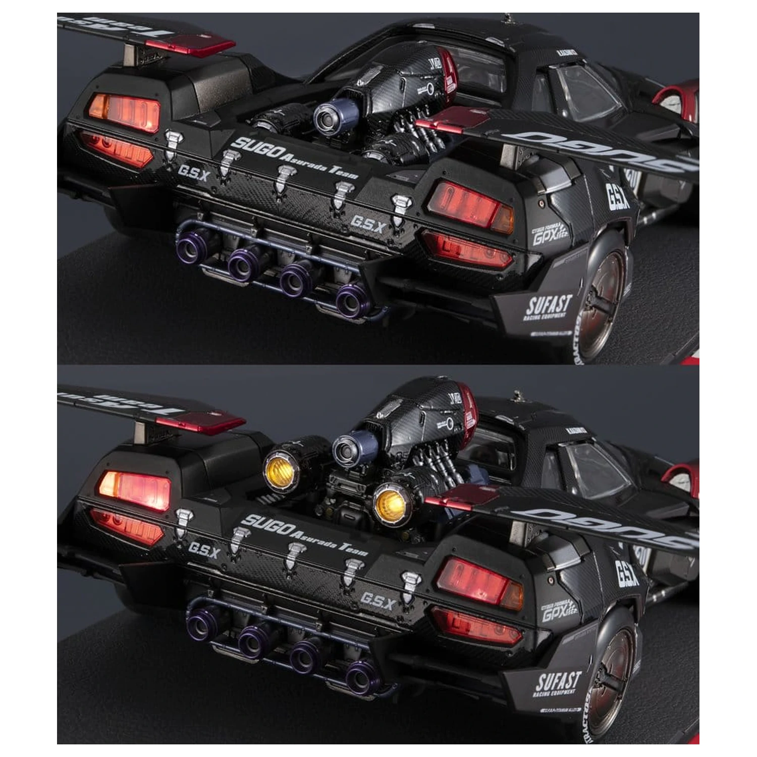 Future GPX Cyber Formula Variable Action Hi-SPEC United Vozidlo Asurada G.S.X RS SIREN 26 cm produktová fotografia